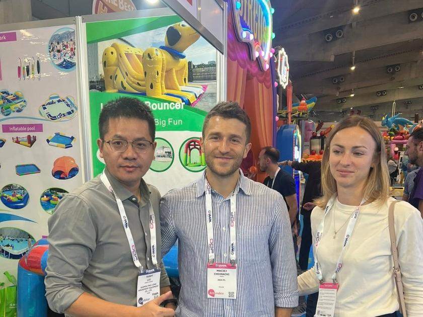 FWULONG福龍游樂(lè)2025年9月西班牙IAAPA Expo Europe游樂(lè)展現(xiàn)場(chǎng)